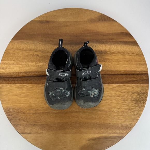 Childrens Little Kids Keen Speed Hound Black Hiking Sneakers Shoes Size 9 C GUC - Picture 4 of 8